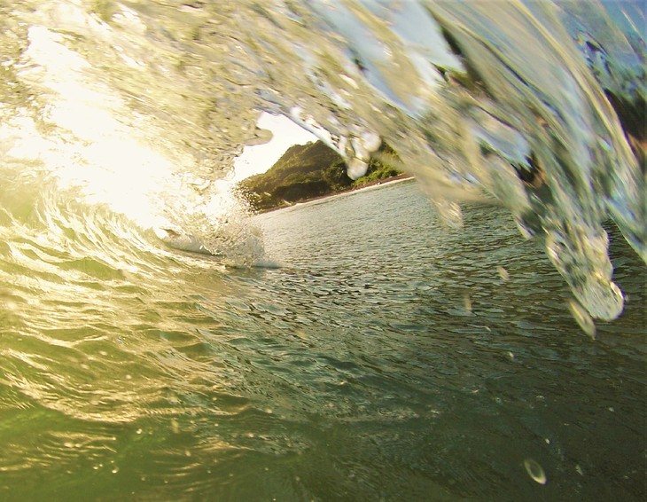 beim Surfen | © Julian Hobert