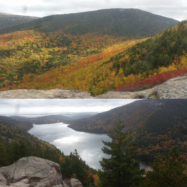 Blick auf herbstliche Landschaft  | © Aaron Lohoff