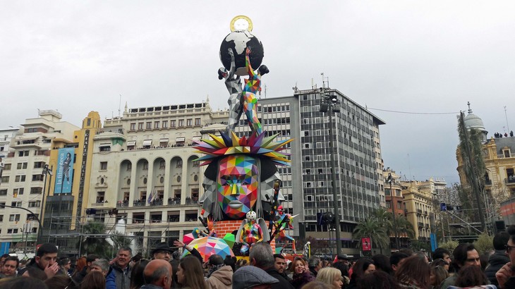 bunte Statue  | © Jana Vonderlin