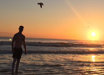 Sonnenuntergang im Meer  | © Julian Bahne