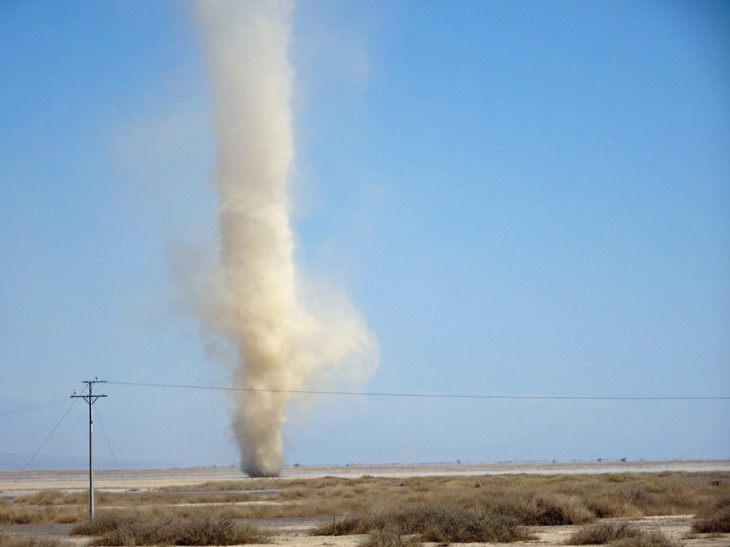 Tornado in der Wüste  | © Luise Bachtler