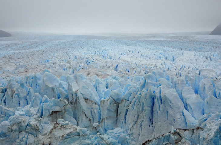 Vor dem gigantischen Gletscher Perito Moreno | © Luise Bachtler