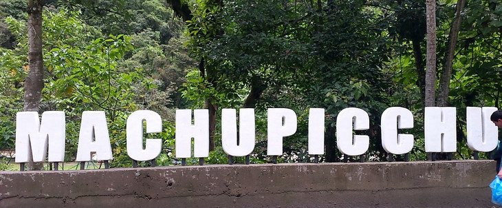 Schild für Macupicchu | © Maike Issler