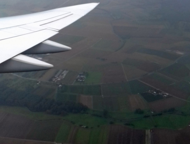 Blick aus dem Flugzeug  | © Nam Nguyen 