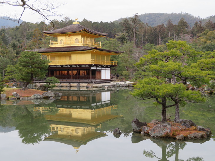 Der Kinkaku-Tempel in Kyoto | © Sophie Gemmar