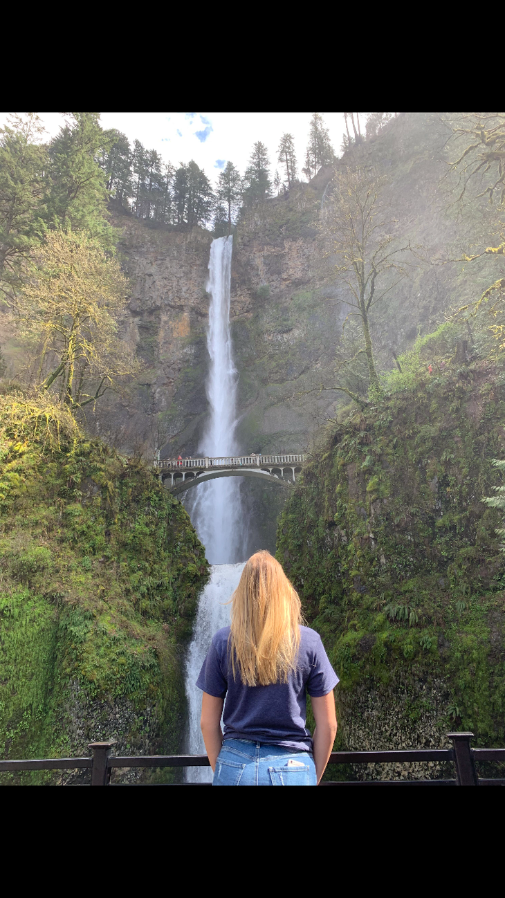 Wasserfall in Portland | © Kiara Tanackovic