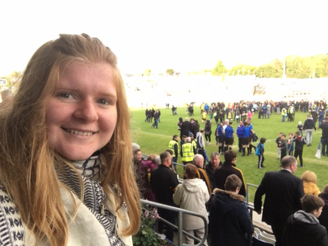 Selfie im Rugby-Stadion | © Anna Eisenberg