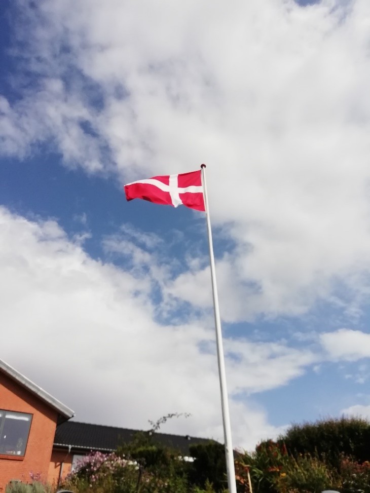 Dänemark-Flagge  | © Lina Hoffmann