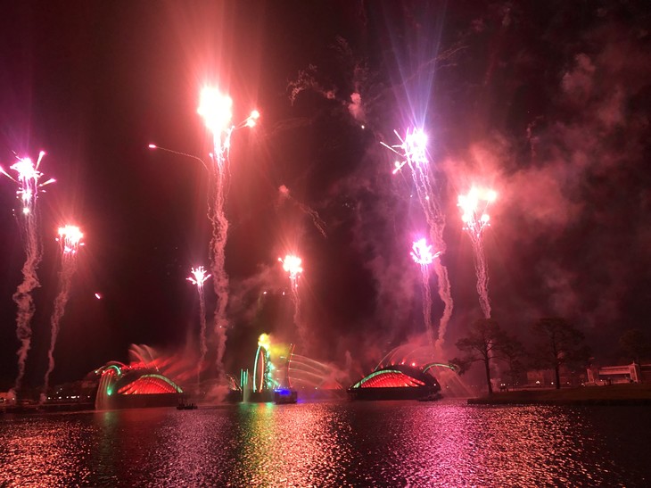 An Silvester gab es ein buntes Feuerwerk | © Anna Mager