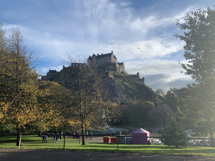 Schloss von Edinburgh  | © Neela Pommerening