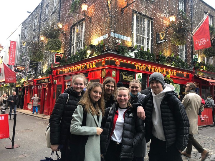 Gruppenbild in Dublin | © Neela Pommerening