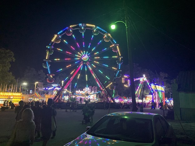 Riesenrad bei Nacht | © Moritz Hahn