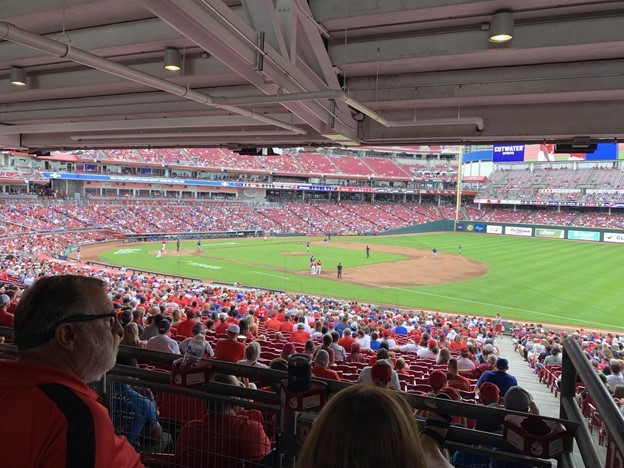 Beim Baseball Spiel | © Moritz Hahn