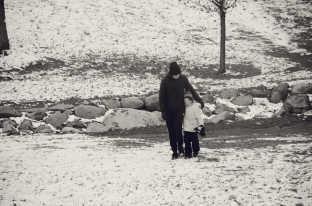 im Schnee mit Gastbruder | © Moritz Hahn