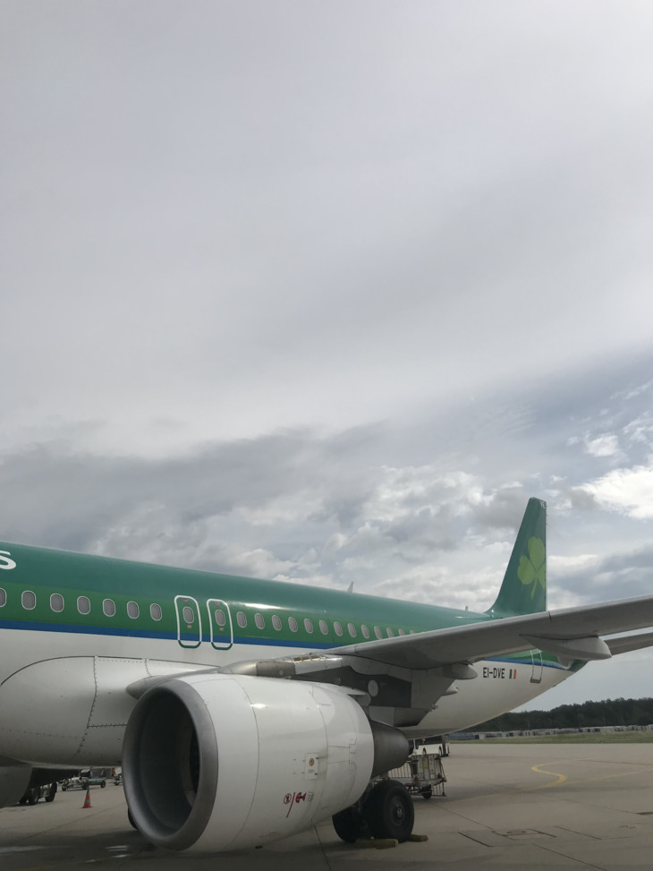 Das Flugzeug nach Irland | © Venke